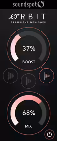 SoundSpot Orbit Transient Designer v1.0.1 [WiN, MacOSX] - Sample Pack Artwork