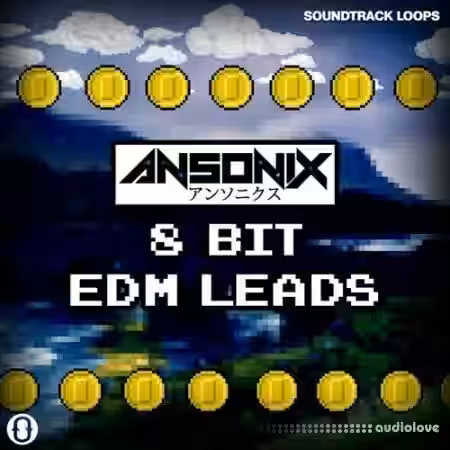 Soundtrack Loops Ansonix 8 Bit EDM Leads [WAV] - Sample Pack Artwork