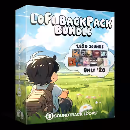 Soundtrack Loops Lofi Backpack Bundle [MULTiFORMAT] - Sample Pack Artwork