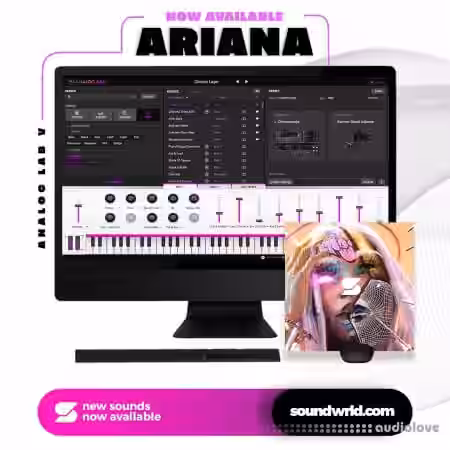 Soundwrld Ariana (Analog Lab V Bank) [Synth Presets] - Sample Pack Artwork