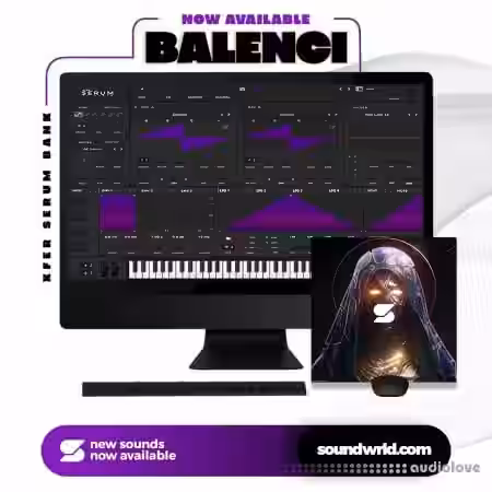Soundwrld Balenci Serum Bank [Synth Presets] - Sample Pack Artwork