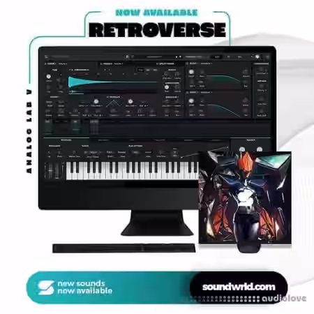 Soundwrld Retroverse [WAV, Synth Presets] - Sample Pack Artwork