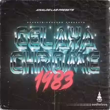 Spacetrip Sounds Celaya Chrome 1983 (Analog Lab V Preset Bank) [Synth Presets] - Sample Pack Artwork
