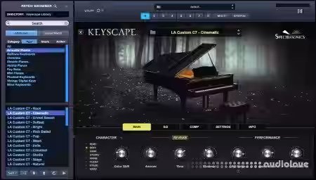 Spectrasonics Keyscape Patch/Soundsource Library v1.5.1c Update [WiN, MacOSX] - Sample Pack Artwork