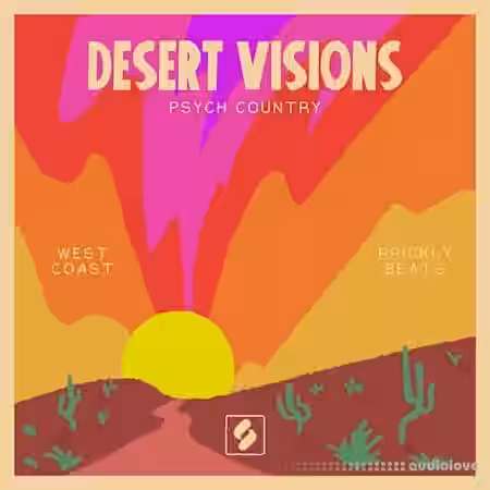 Splice Country Desert Visions : Psych Country [WAV] - Sample Pack Artwork