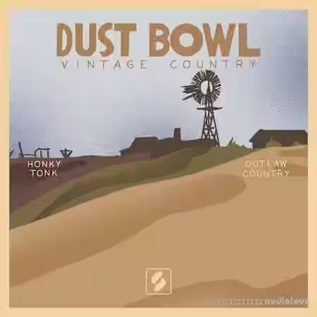 Splice Country Dust Bowl - Vintage Country [WAV] - Sample Pack Artwork
