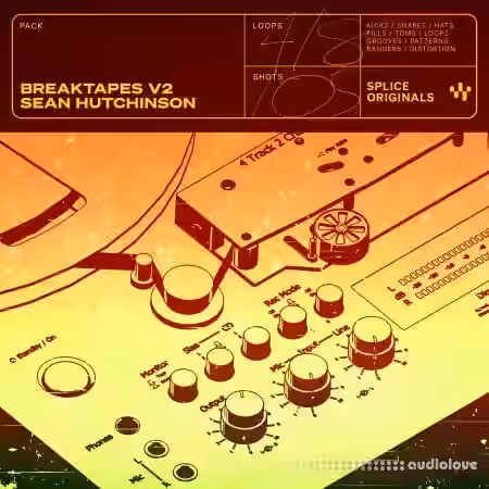 Splice Originals Breaktapes Vol 2 with Sean Hutchinson [WAV] - Sample Pack Artwork