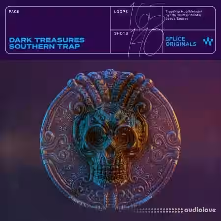 Splice Originals Dark Treasures: Southern Trap [WAV, MiDi, Synth Presets] - Sample Pack Artwork