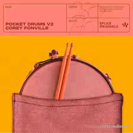 Splice Originals Pocket Drums Vol 2 [WAV] - Sample Pack Artwork