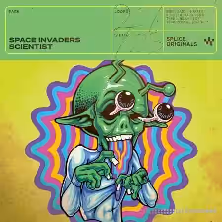 Splice Originals Scientist - Space Invaders V1 [WAV] - Sample Pack Artwork