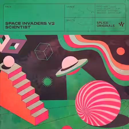 Splice Originals Scientist Space Invaders Vol.2 [WAV] - Sample Pack Artwork