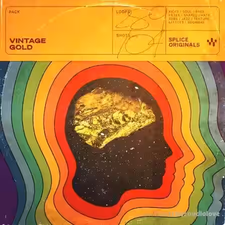 Splice Originals Vintage Gold [WAV] - Sample Pack Artwork
