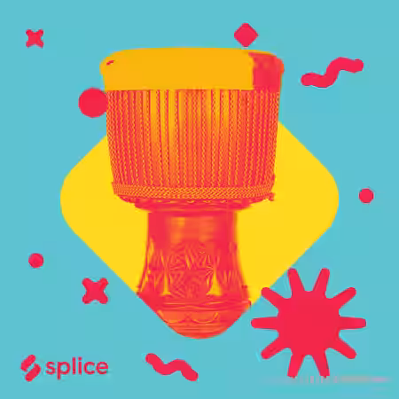 Splice Originals West African Percussion with Wula Drums [WAV] - Sample Pack Artwork