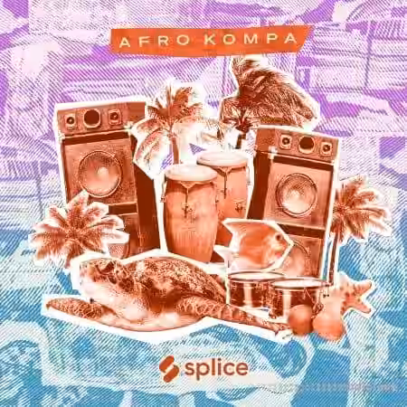 Splice Sessions Afro Kompa [WAV] - Sample Pack Artwork