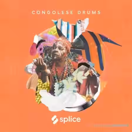 Splice Sessions Congolese Drums with Andre Toungamani [WAV] - Sample Pack Artwork