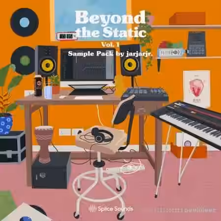 Splice Sounds Beyond The Static Vol.1 Sample Pack by jarjarjr [WAV] - Sample Pack Artwork