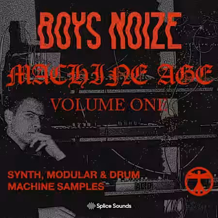 Splice Sounds Boys Noize Machine Age Vol.1 [WAV] - Sample Pack Artwork