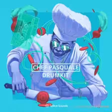 Splice Sounds Chef Pasquale Chef Szn Drumkit [WAV] - Sample Pack Artwork