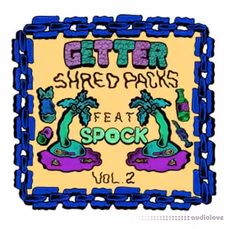 Splice Sounds Getter Shred Packs Vol 2 feat. Spock [WAV] - Sample Pack Artwork
