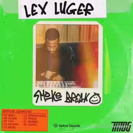 Splice Sounds Lex Luger Smoke Break Sample Pack [WAV, Synth Presets] - Sample Pack Artwork