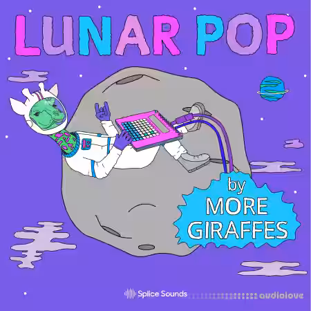 Splice Sounds Lunar Pop by More Giraffes [WAV] - Sample Pack Artwork