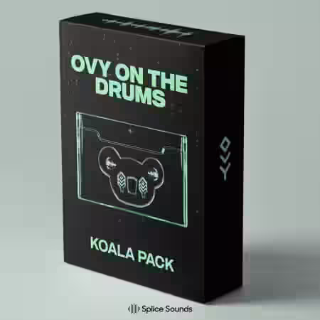 Splice Sounds Ovy On The Drums Koala Sample Pack [WAV] - Sample Pack Artwork