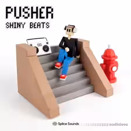 Splice Sounds PUSHER Shiny Beats [WAV] - Sample Pack Artwork