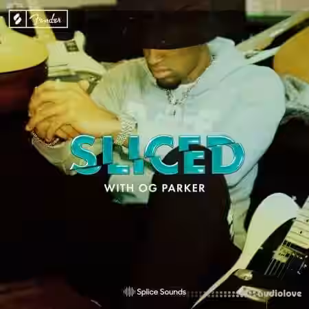 Splice Sounds Sliced with OG Parker presented by Fender [WAV] - Sample Pack Artwork