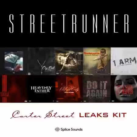 Splice Sounds STREETRUNNER Carter Street Leaks Kit [WAV] - Sample Pack Artwork