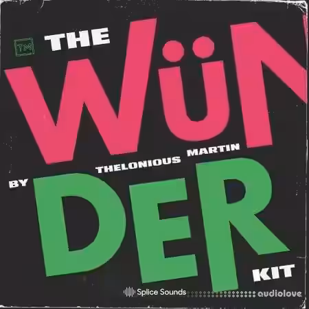 Splice Sounds Thelonious Martin The Wunder Kit [WAV] - Sample Pack Artwork