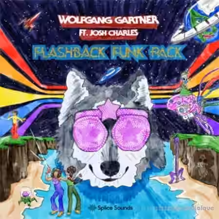 Splice Sounds Wolfgang Gartner Flashback Funk Pack feat. Josh Charles [WAV] - Sample Pack Artwork