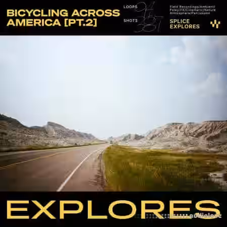 Splice Soundscapes Bicycling Across America Vol. 2 [WAV] - Sample Pack Artwork