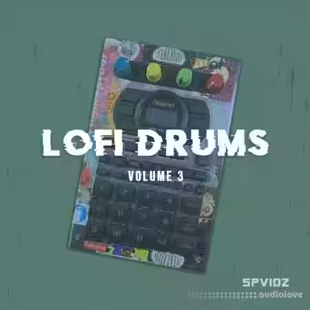 SPVIDZ Lo-fi Drums Vol.3 [WAV] - Sample Pack Artwork