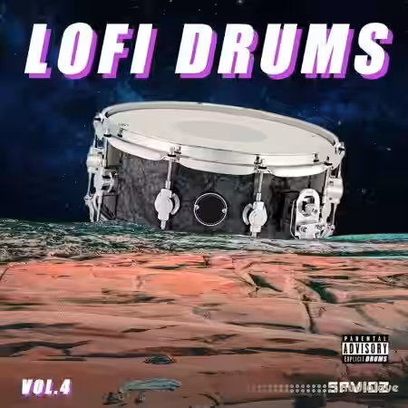 SPVIDZ Lo-fi Drums Vol.4 [WAV] - Sample Pack Artwork