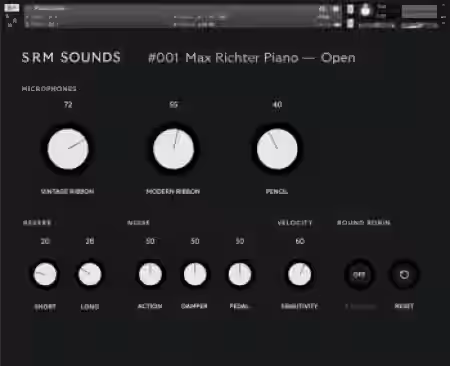 SRM Sounds Max Richter Piano [KONTAKT] - Sample Pack Artwork