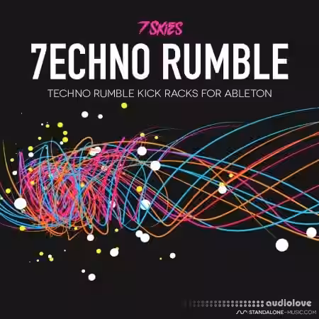 Standalone-Music Ableton 7ECHNO RUMBLE by 7 SKIES [DAW Templates] - Sample Pack Artwork