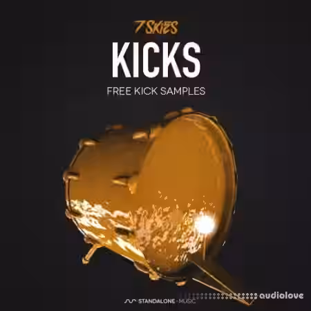 Standalone-Music KICKS by 7 Skies [WAV] - Sample Pack Artwork