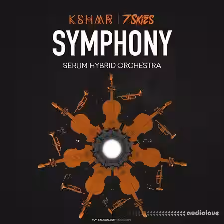 Standalone-Music SYMPHONY - Serum Hybrid Orchestra By KSHMR and 7 SKIES [Synth Presets, WAV, DAW Templates] - Sample Pack Artwork