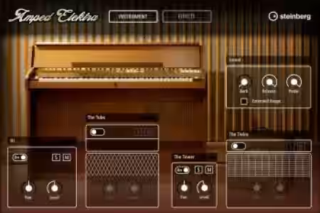 Steinberg Amped Elektra Content [Halion] - Sample Pack Artwork