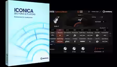 Steinberg Iconica Sections and Players [Halion] [WiN] - Sample Pack Artwork