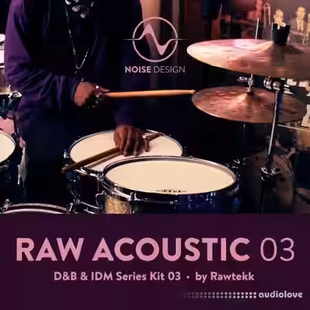 Steinberg Noise Design Raw Acoustic DnB and IDM 3 [Synth Presets] - Sample Pack Artwork