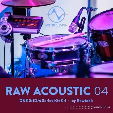 Steinberg Noise Design Raw Acoustic DnB and IDM 4 [Synth Presets] - Sample Pack Artwork
