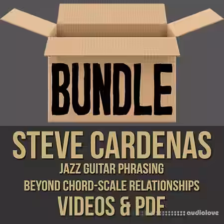 Steve Cardenas Guitar Masterclass Videos 1, 2 & PDF Bundle [TUTORiAL, PDF] - Sample Pack Artwork