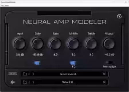 Steven Atkinson Neural Amp Modeler (NAM) aaxplugin v0.7.5 [WiN] - Sample Pack Artwork