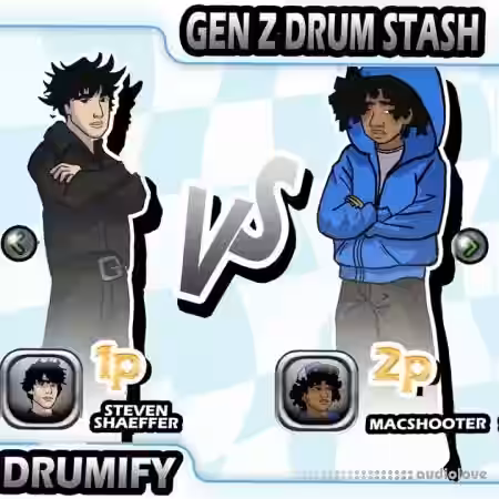 Steven Shaeffer x Macshooter Gen Z Drum Stash [WAV, Synth Presets] - Sample Pack Artwork