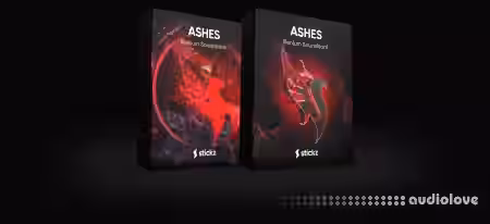 Stickz ASHES Pro Edition Illenium Serum Presets and Sample Pack [WAV, Synth Presets, DAW Templates] - Sample Pack Artwork