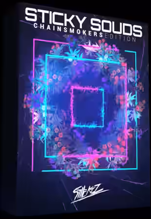 StiickzZ Sticky Sounds Chainsmokers Edition [Synth Presets] - Sample Pack Artwork