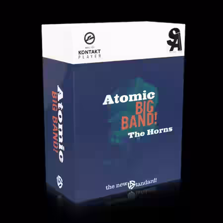 Straight Ahead Samples Atomic Big Band! The Horns v1.8 [KONTAKT] - Sample Pack Artwork
