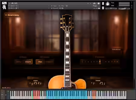 Straight Ahead Samples JB-145: Archtop Guitar v1.4 [KONTAKT] - Sample Pack Artwork