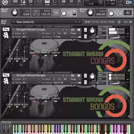 Straight Ahead Samples SA! Bongos and Congas [KONTAKT] - Sample Pack Artwork